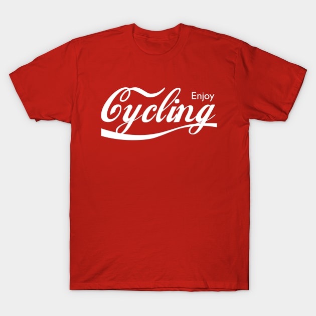 Enjoy Cycling T-Shirt by inkstyl